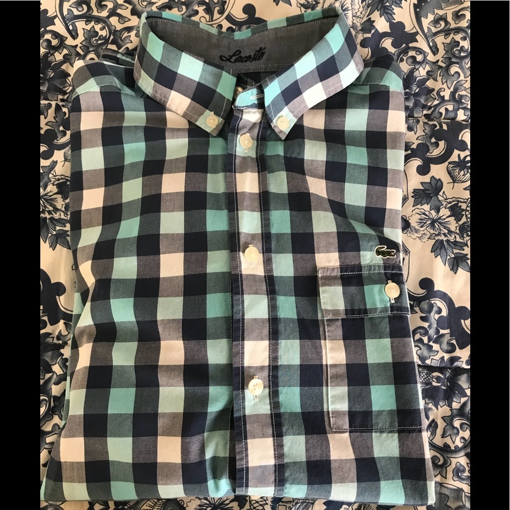 Lacoste button down shirt